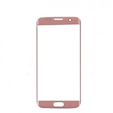 LCD stikliukas Samsung G935 Galaxy S7 Edge rose gold lenktas HQ